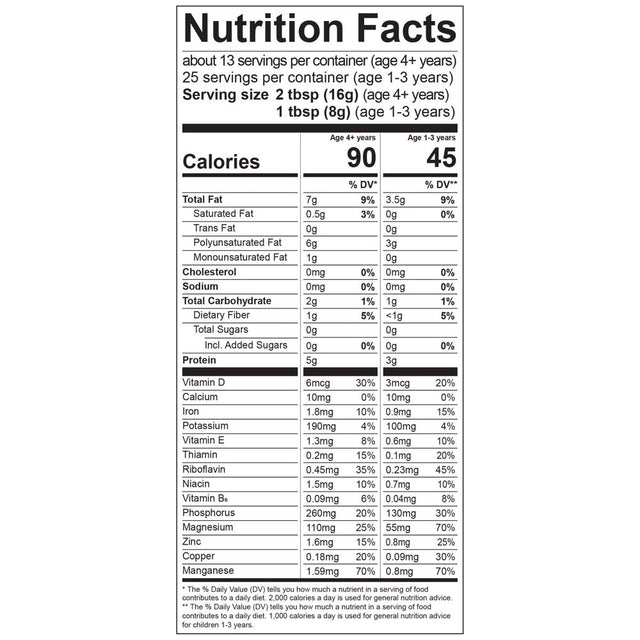 Organic Hemp Hearts + Vitamin D & Probiotics