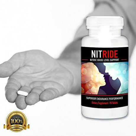 Nitride Premium Nitric Oxide Booster, NO2, L Arganine, Performance - 180 Ct