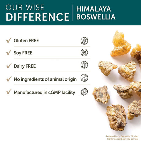 Himalaya Boswellia, Joint Support for Mobility and Flexibility, 250 Mg, 240 Capsules, 2 Month Supply