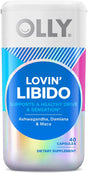 OLLY Lovin' Libido Capsules, Boost Desire and Enhance Arousal, Ashwagandha, Vegetarian Supplement - 40 Count