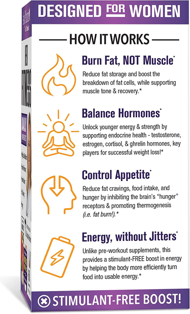 Dr. Stephanie'S Her Fitness - Daily Women’S Boost for Weight Management & Exercise Support - Hormone Balance
