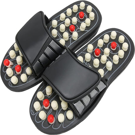Magnet Therapy Foot Massager Shoes Blood Activating Health Care Massage Slippers, Foot Massager Shoes, Health Care Massage Slippers, Relieve Heel Arch Arthritis Neuropathy Pain