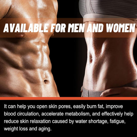 Belly Burning Cream, Sweat Workout Enhancer 10Pcs Improve Exercise Efficiency for Fitness