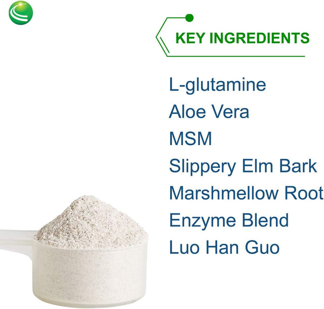 Nutra Biogenesis - Intestinal Support Complex - Slippery Elm, DGL, Marshmallow & L-Glutamine for Intestinal Support - Gluten Free, Vegan, Non-Gmo - 160 G