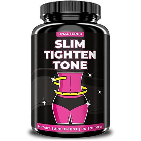 Belly Fat Burner for Women - Slim, Tighten, Tone - Weight Loss Supplement Pills 90 Count