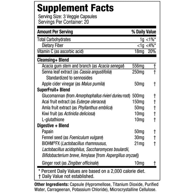 Purely Inspired Probiotic + Cleanse Weight Loss, 60 Capsules