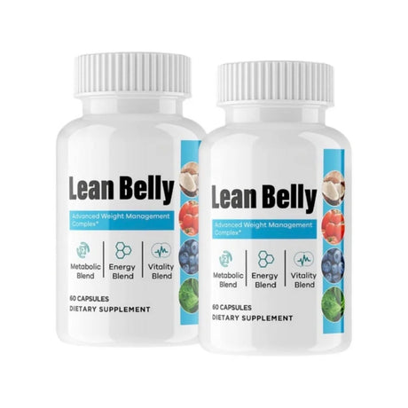 Lean Belly Juice Capsules Keto Diet Pills, Weight Loss- 60 Capsules (2 Pack)