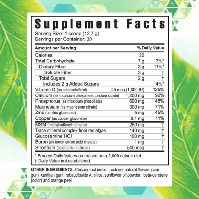 BEYOND Osteo Fx POWDER - 360G Canister Tropical Vanilla Flavor