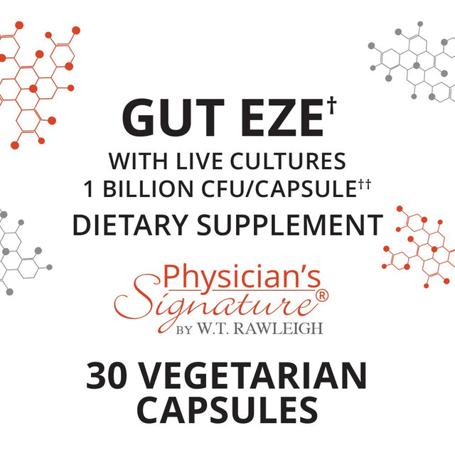 Rawleigh | Gut Eze 30 Capsules | Gut Health Supplements for Women and Men | Probiotic Supplement | Colon Cleanser | Gut Cleanse for Men and Women | Lactobacillus Acidophilus | Leaky Gut Repair