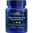 Life Extension Skin Restoring Ceramides – Wheat Oil Extract – Hydrates & Smooths the Appearance of Fine Lines & Wrinkles – Gluten-Free, Non-Gmo, 1-Daily, Vegetarian – 30 Liquid Capsules
