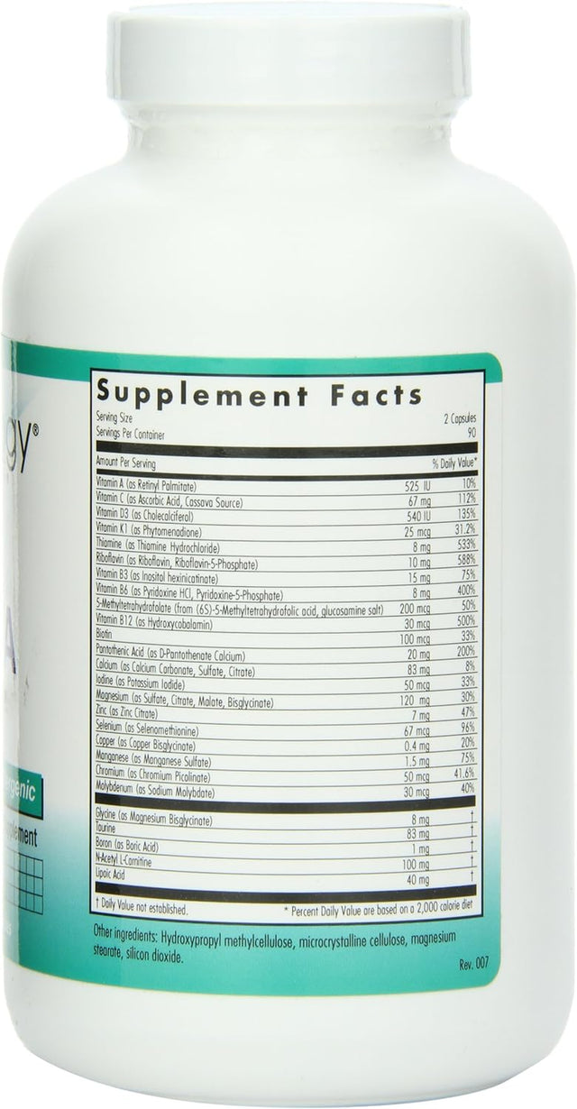 Nutricology Mvm-A Antioxidant Protocol Vegicaps, 180-Count