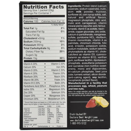 Bariatricpal 15G Protein Shake or Pudding - Strawberry Banana