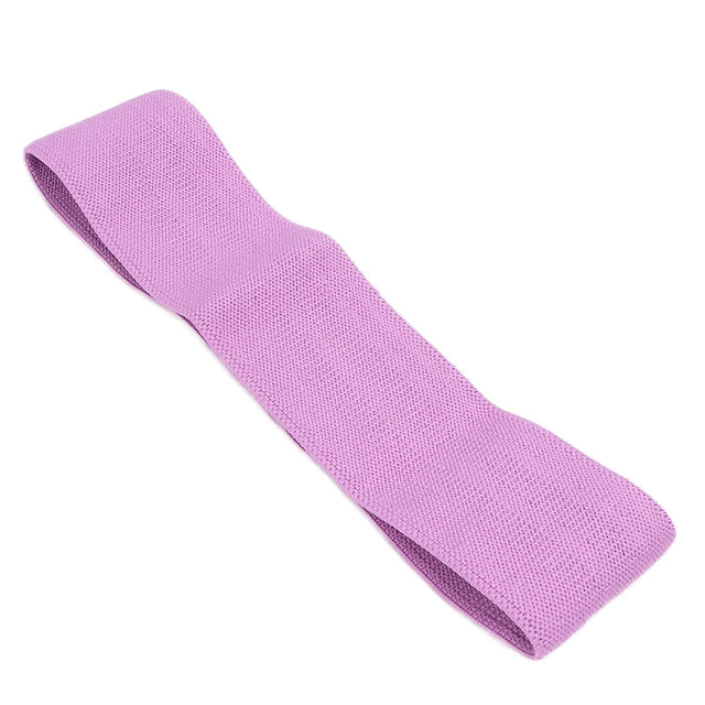 Cosiki Exercise Resistance Band, Elastic Stretching Bands Bands for Working Out Booty Bands Exercise Band for Yoga for Leg Beauty(Plain Purple M(76Cm))