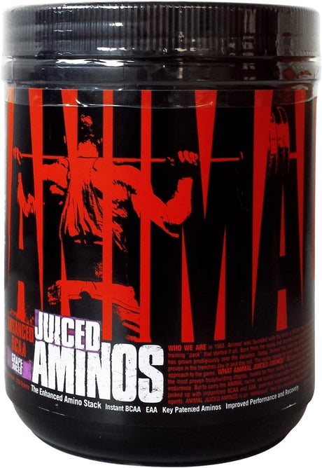 Animal Juiced Aminos - 6G BCAA/EAA Matrix plus 4G Amino Acid Blend for Recovery and Improved Performance - Orange - 30 Servings, 13.5 Ounce