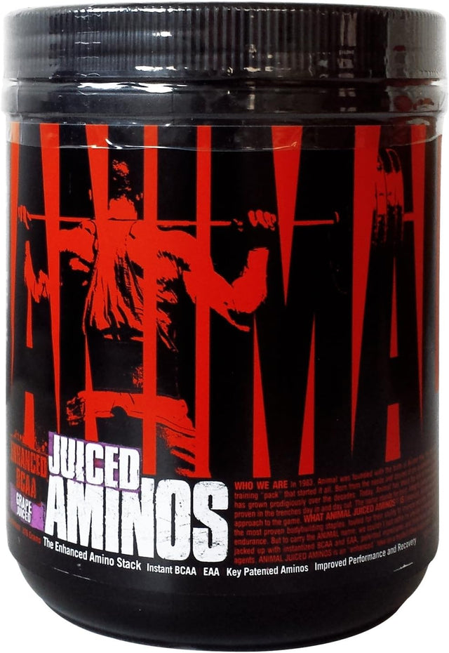 Animal Juiced Aminos - 6G BCAA/EAA Matrix plus 4G Amino Acid Blend for Recovery and Improved Performance - Orange - 30 Servings, 13.5 Ounce
