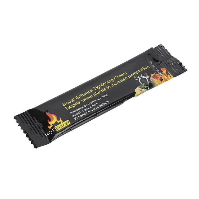 Sweat Workout Enhancer, Soothe Muscles 6Ml Burn Calories Belly Burning Cream Comfortable 10Pcs Improve Exercise Efficiency for Gym