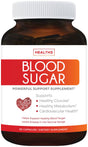 Healths Harmony Blood Sugar Support Supplement - Helps with Blood Glucose and Weight Loss - Natural Herb Health Level Formula - 100% Money Back Guarantee - 60 Capsule Pills