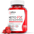 (1 Pack) Ultra Slim Keto FX Keto ACV Gummies - Apple Cider Vinegar Supplement for Weight Loss - Energy & Focus Boosting Dietary Supplements for Weight Management & Metabolism - Fat Burn - 60 Gummies