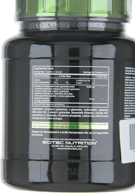 Scitec Nutrition G Bomb Orange Juice