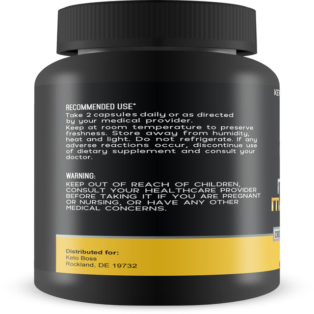 Manplus Maxman N02 - L-Citruline Male Support Formula - Enhanced Male Function - Powerful Muscle Pumps - Increased Blood Flow - Powerful Gym Time and Powerful Bed Time - Take It to the Next Level