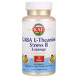 KAL GABA L-Theanine Stress B Lozenge | Healthy Relaxation, Mood & Focus Support | B Complex Vitamins | Natural Mango Tangerine Flavor | 100 Lozenges