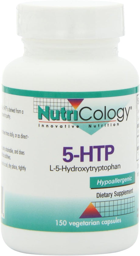 Nutricology 5 HTP, Vegicaps, 150-Count