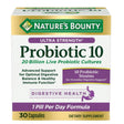Nature'S Bounty Ultra Strength Probiotic 10, Capsules, 30 Ct