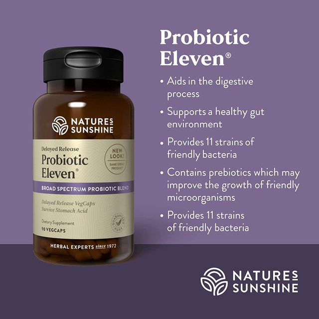 Nature'S Sunshine Probiotic Eleven 90 Capsules
