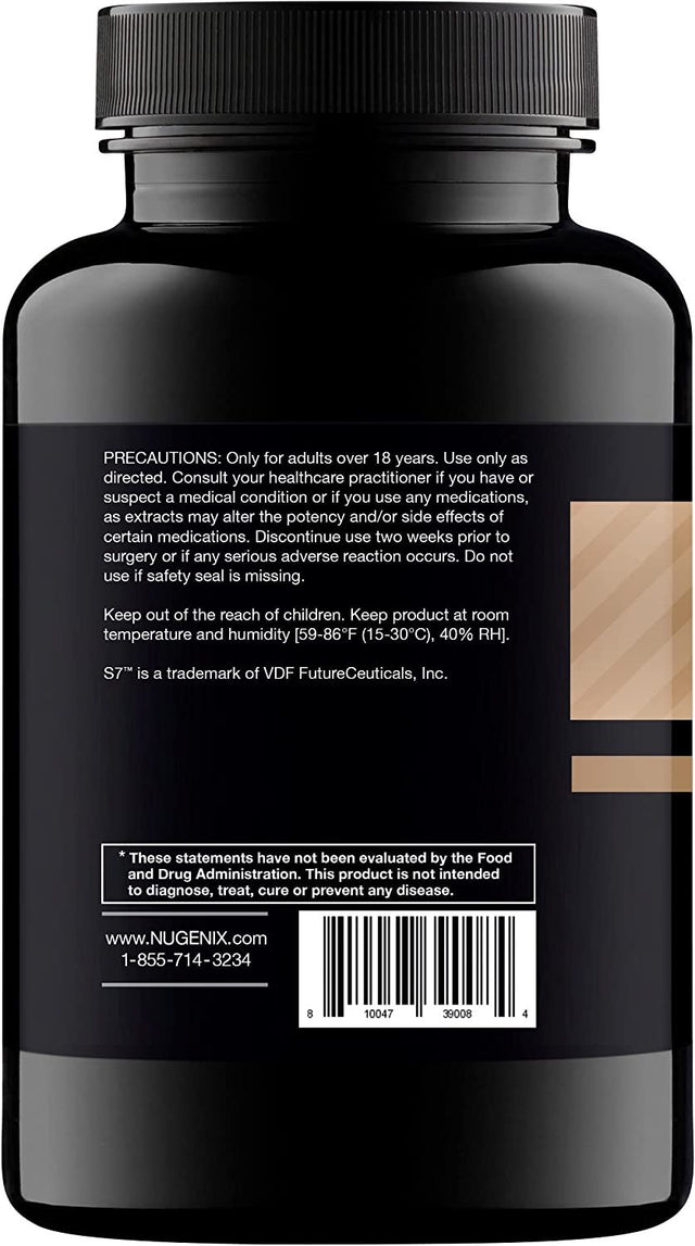 Nugenix Nitric Oxide Booster Supplement - L-Arginine, L-Citrulline, Pine Bark Extract - Vasodilator - 100 Capsules