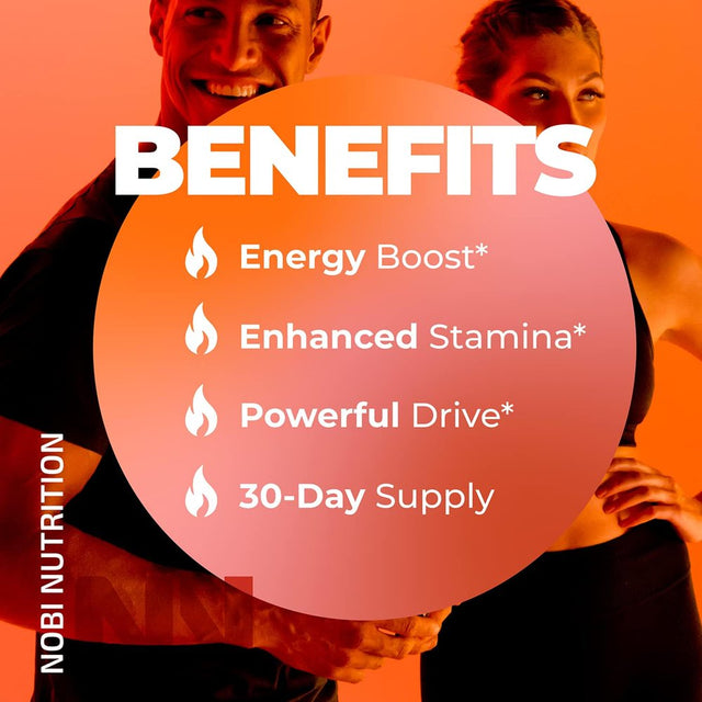 Nobi Nutrition Extra Strength Testosterone Booster for Men -Premium Test Booster Supplement for Energy, Performance, Stamina & Recovery - Male Enhancement Pills 90 Ct