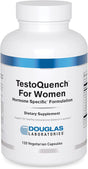 Douglas Laboratories Testoquench for Women | Supports Brain and Immune Function, Memory, Skin, Hair, Heart, and Healthy Blood Lipid Metabolism* | 120 Capsules