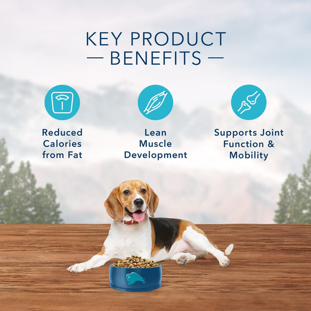 Blue Buffalo Wilderness High Protein Healthy Weight Chicken Dry Dog Food for Adult Dogs, Grain-Free, 20 Lb. Bag