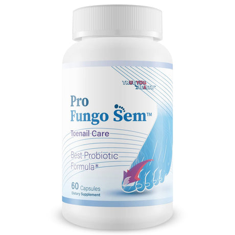 Pro Fungo Sem Toenail Care - Probiotic Formula - Clear Toes, Nails, and Feet - Probiotic Fungus Fighter Health Support - Help Your Body Ward off Fungus from the inside Out - 60 Capsules
