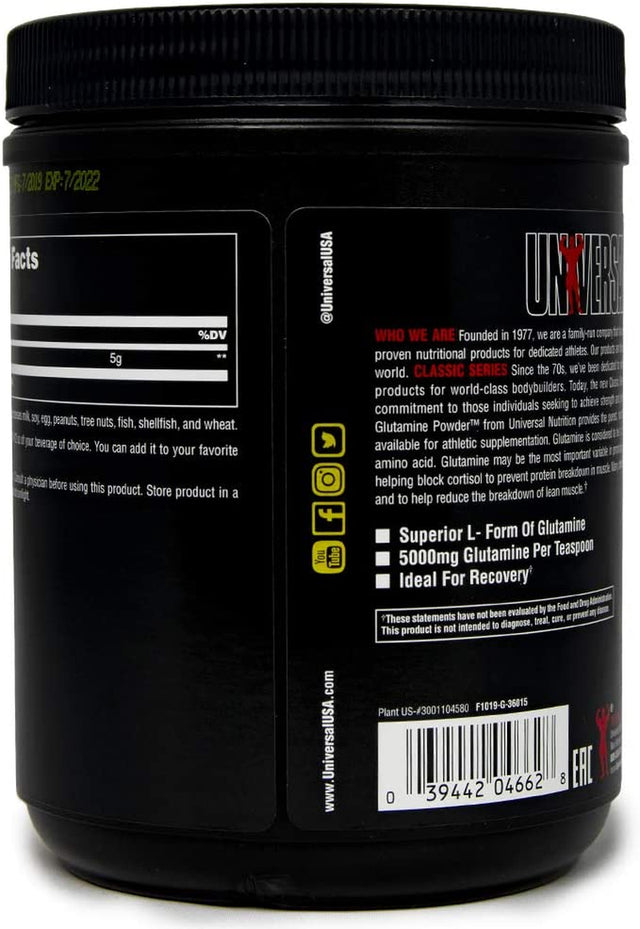 Universal Glutamine, 600-Gram