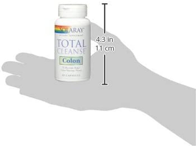 SOLARAY Total Cleanse Colon, Veg Cap (Btl-Plastic) | 60 Count