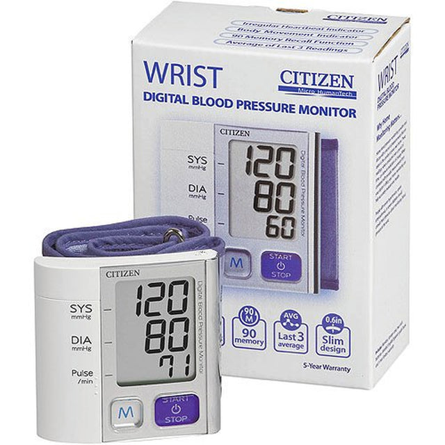 Citizen Wrist Blood Pressure