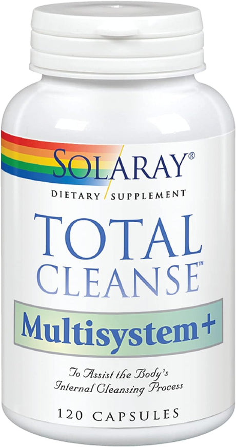 SOLARAY Total Cleanse Multisystem+, Capsule (Carton) 120Ct
