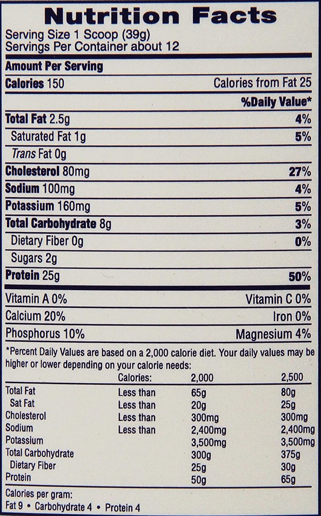 Pure Protein Powder - Whey, High Protein, Low Sugar, Gluten-Free, Vanilla Cream Flavor - 1 Lb (Packaging May Vary)