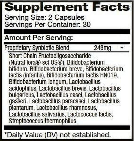 Sedona Labs Iflora Multi-Probiotic Formula, Capsules, 60-Count (30 Day Supply)