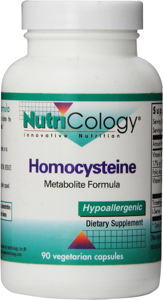 Nutricology Homocysteine Metabolite, Vegicaps, 90-Count