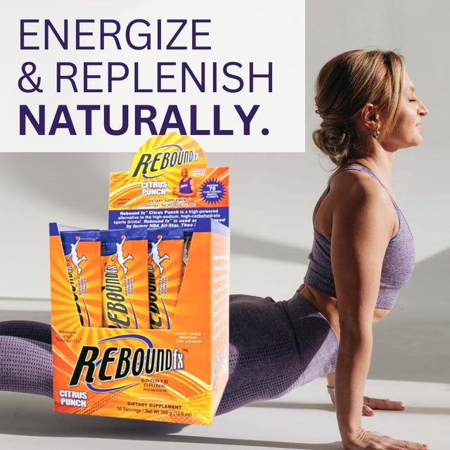 Youngevity Rebound FX On-The-Go Pouches Citrus Punch - 30 CT Box