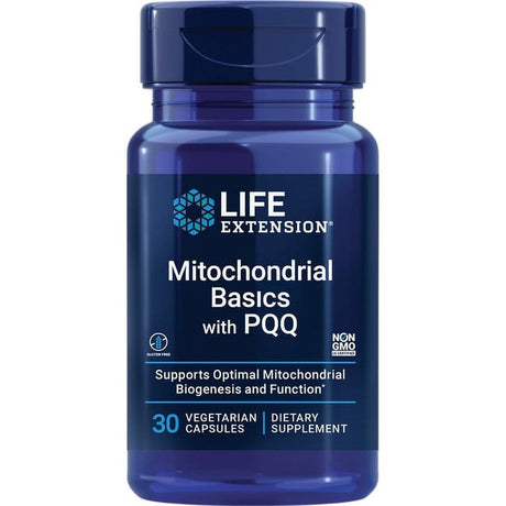 Life Extension Mitochondrial Basics with Pqq 30 Veg Caps