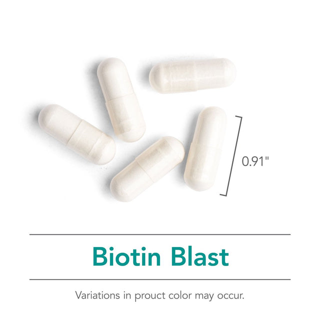 Nutricology Biotin Blast - Myelination Support, Brain, Nerves - 90 Vegetarian Capsules