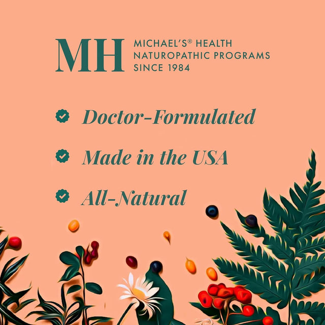 MICHAEL'S Health Naturopathic Programs Testosterone Factors - 120 Vegetarian Tablets - Nutrients to Support Testosterone Production - Kosher - 60 Servings