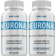 Neuronal - Brain Boost Matrix Supplement - Memory Booster Dietary Supplement for Focus, Memory, Clarity, & Energy - Advanced Cognitive Formula for Maximum Strength - 120 Capsules (2 Pack)