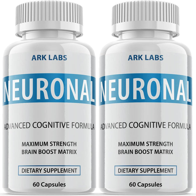 Neuronal - Brain Boost Matrix Supplement - Memory Booster Dietary Supplement for Focus, Memory, Clarity, & Energy - Advanced Cognitive Formula for Maximum Strength - 120 Capsules (2 Pack)