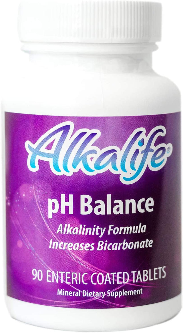Alkalife Ph Balance Tablets | the First Patented Tablets That Neutralize Acid & Balance Ph for Immune Support, Peak Performance, Detox, Overall Wellness, and Reducing Inflammation – 90 Tablets