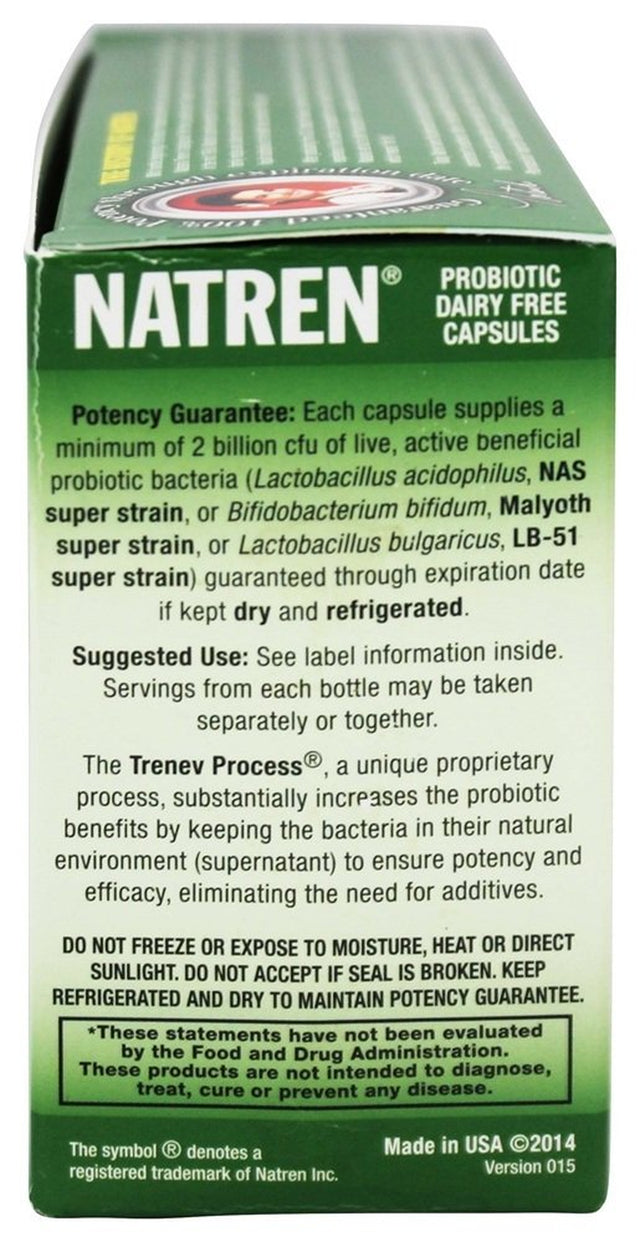 Natren Healthy Start System Dairy Free - 3 Bottles