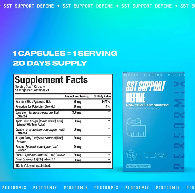 PERFORMIX Get Shredded - SST Cuts, SST Support Define, and SST Support Lean Sleep