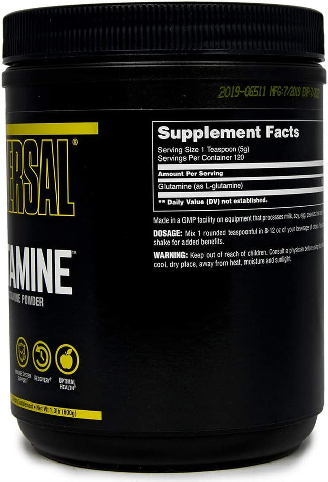 Universal Glutamine, 600-Gram